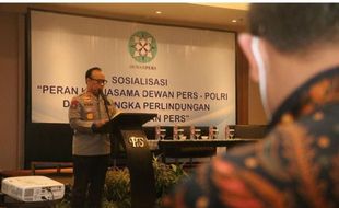 Polri Tegaskan Perlindungan Kemerdekaan Pers di Puncak HPN 2023