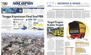 Solopos Hari Ini: Tunggu Keputusan Final Soal PBB