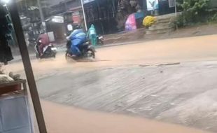 Jalan Jatisrono-Wonogiri Dikeluhkan Kerap Kebanjiran, Begini Tanggapan DPU