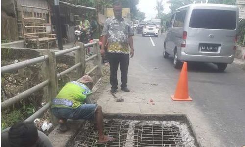 Jembatan Juwiring Berlubang, DPUPR Klaten: Selain Ditambal juga akan Dilebarkan