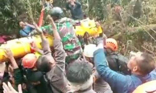 Kapolda Jambi Patah Tulang Punggung, Evakuasi Diwarnai Tandu Berputar