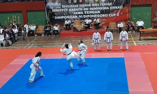 900 Atlet Karate Datang ke Wonogiri untuk Bertarung di Kejurda Inkai Jateng