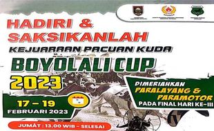 Besok, 53 Peserta Bertarung pada Lomba Pacuan Kuda Boyolali Cup di Cepogo