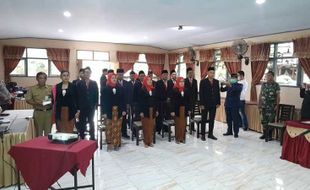 294 Panwaslu Desa/Kelurahan Wonogiri Dilantik, Bawaslu Wanti-Wanti Harus Netral