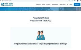 Pengumuman Hasil Seleksi PPPK Guru 2022 Maksimal Akhir Februari