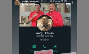 Penipuan Catut Nama Wabup Boyolali, Nomor Pelaku Terlacak di Magetan dan Madiun