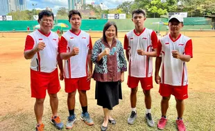 Mantap! Tim Tenis Putra U-16 Indonesia Lolos ke Kualifikasi Piala Davis Junior