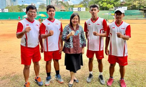 Mantap! Tim Tenis Putra U-16 Indonesia Lolos ke Kualifikasi Piala Davis Junior