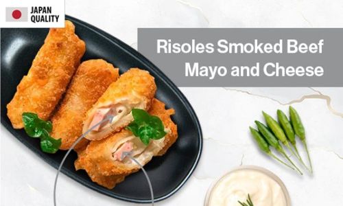 Resep Risoles Smoked Beef Mayo and Cheese