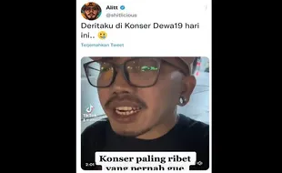 Twitter Ramai Cuitan Keluhan soal Konser Musik Dewa 19 di JIS