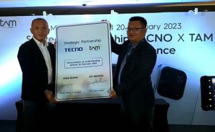 Permudah Distribusi Produk Secara Resmi di Indonesia, Tecno Gandeng TAM