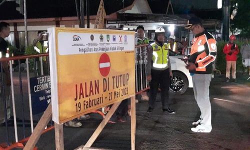 Jalan Ahmad Yani Solo Resmi Ditutup, Warga Diminta Ambil Rute Jauh Saja