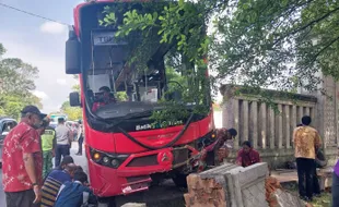 Jadi Korban Tunggal, Sopir BST Tabrak Gapura Keraton Sempat Izin Sakit 2 Hari