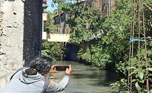 Tak Hanya di Pabelan, Penyempitan Kali Jenes di Gembongan Kartasura Juga Parah