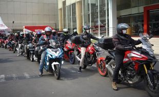 Honda Community Jateng Gelar Bikers Adventure Camp di Kampung Surga