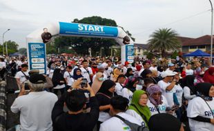 2.000 Orang Meriahkan Jalan Sehat Bersama BUMN di Sragen