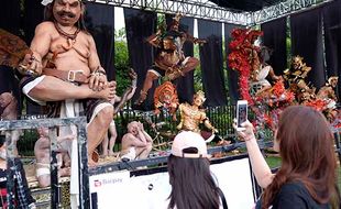 Pameran Ogoh-Ogoh Terbaik di Kesanga Festival Bali, Sambut Hari Raya Nyepi