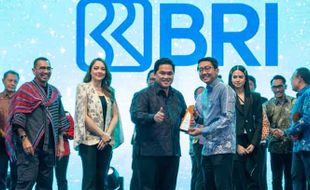 Erick Thohir Apresiasi BRI sebagai Best of The Best Communication