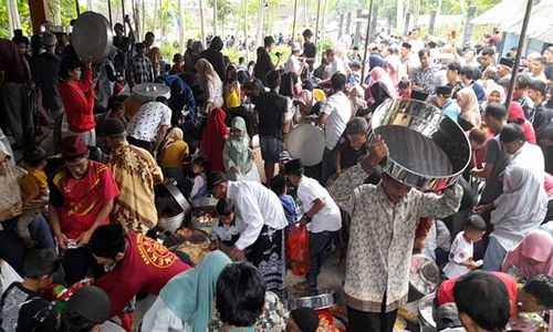 Uniknya Tradisi Sadranan di Cepogo Boyolali, Banjir Makanan Layaknya Lebaran