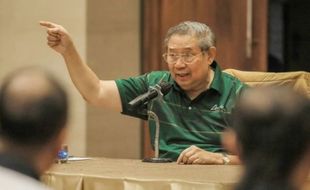 Lavani Lawan Bhayangkara di Final Proliga 2023, SBY Optimistis, AHY Membumi