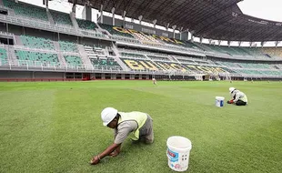 Potret Persiapan Stadion untuk Piala Dunia U-20 yang Berujung Batal