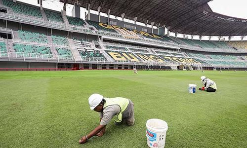 Potret Persiapan Stadion untuk Piala Dunia U-20 yang Berujung Batal