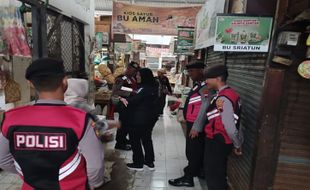 Jelang Ramadan, Polres Salatiga Sosialisasi Cegah Peredaran Uang Palsu di Pasar