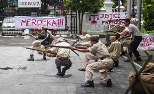 Pementasan Drama Perang Serangan Umum 1 Maret di Yogyakarta