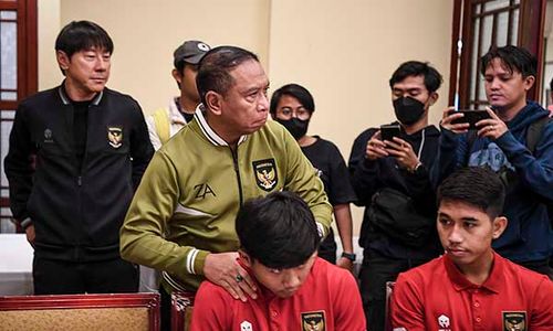 Waketum PSSI Temui Skuad Garuda Muda Usai Piala Dunia U-20 Indonesia Batal