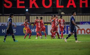 Tumbangkan Arema FC 3-1, Bali United Perbaiki Peringkat di Klasemen Liga 1