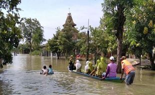 Banjir Meluas, Pemkab Pati Tetapkan Status Tanggap Darurat Bencana Alam