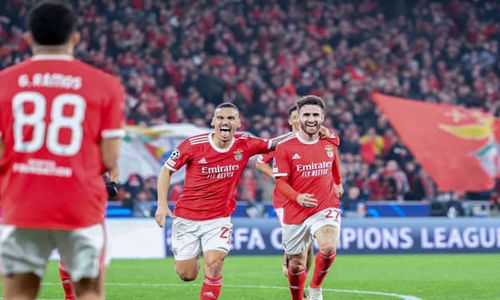 Hasil Liga Champions: Benfica ke Perempat Final seusai Libas Club Brugge 5-1