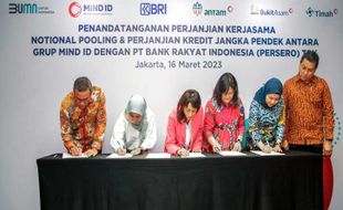 Perluas Ekspansi Bisnis, BRI Gandeng BUMN Holding Industri Pertambangan