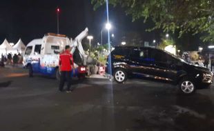 Jelang Konser Deep Purple, Halangi Akses Masuk, Dishub Solo Derek Mobil