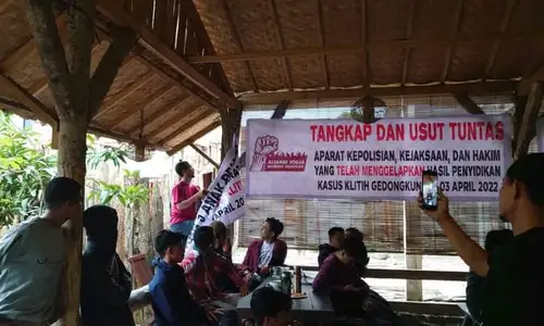 Diskusi Soal Salah Tangkap Klitih Gedongkuning Diintimidasi, Spanduk Dicopot