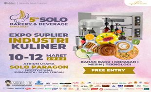 Solo Bakery & Beverage Expo ke-5, Hadirkan Supplier hingga Teknologi Terkini