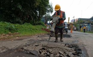 Jalan Rusak di Jateng Paling Banyak Dikeluhkan Warga