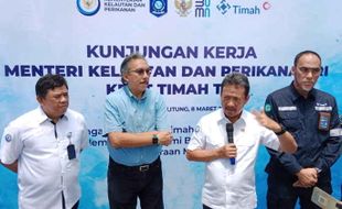 PT Timah Tbk Dapatkan Izin Menambang Timah Kelas Dunia, Ini Pesan Menteri KKP