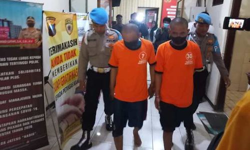 2 Pencuri asal Solo Ditangkap Polres Klaten, 1 Pelaku Sudah 9 Kali Beraksi