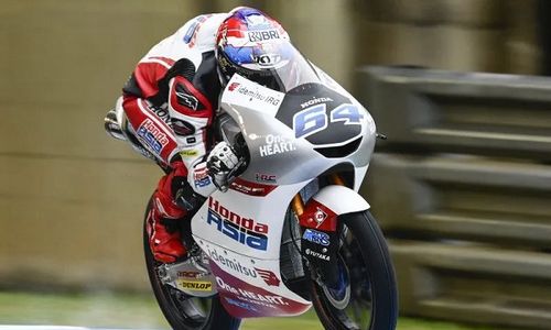 Pembalap Indonesia Mario Aji Finis di Urutan 18 pada Moto3 Portugal