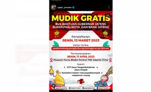 Walah! Hari Pertama Pendaftaran Mudik Gratis Jateng Diwarnai Server Down