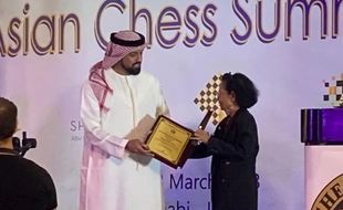 Indonesia Raih Penghargaan Event of The Year Asian Chess Summit 2023 Abu Dhabi