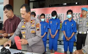 Polres Temanggung Sita 10,7 Kg Bahan Petasan