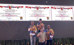 Menteri Hukum dan HAM Juara Menembak Piala Danpaspampres 2023