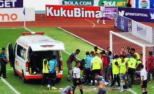 Kondisi Terkini Ricki, Pemain Madura United yang Kolaps Lawan PSIS