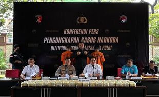 Pengiriman 50 Kg Sabu dari Malaysia Digagalkan, 2 Pelaku Terancam Pidana Mati