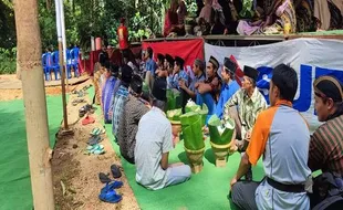 Mengintip Tradisi Cetingan di Ngampin Ambarawa, Bawa Ceting untuk Makan Bersama