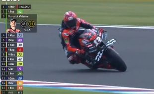 Maverick Vinales Ungkap Alasan Crash dengan Bagnaia di MotoGP Prancis 2023