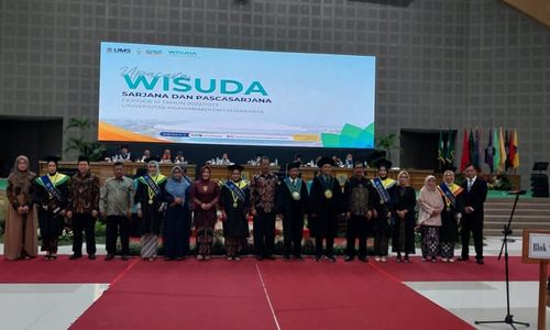 UMS Gelar Upacara Wisuda untuk 2.339 Wisudawan