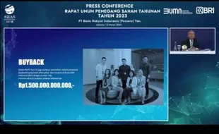 BRI bakal Buyback Saham Rp1,5 Triliun, Dirut Sunarso: Ini Saat yang Tepat